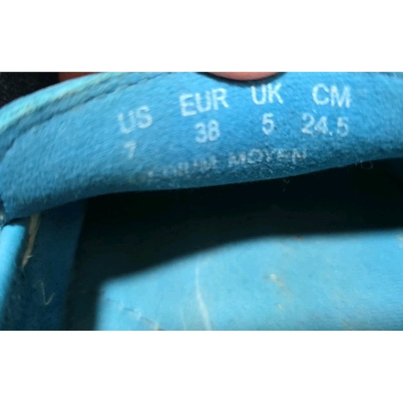 Hush Puppies Cora slip on loafers shoes women's  7 torquoise - Picture 5 of 5